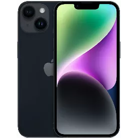 Смартфон Apple iPhone 14 256 ГБ, тёмная ночь, Dual SIM (nano SIM)